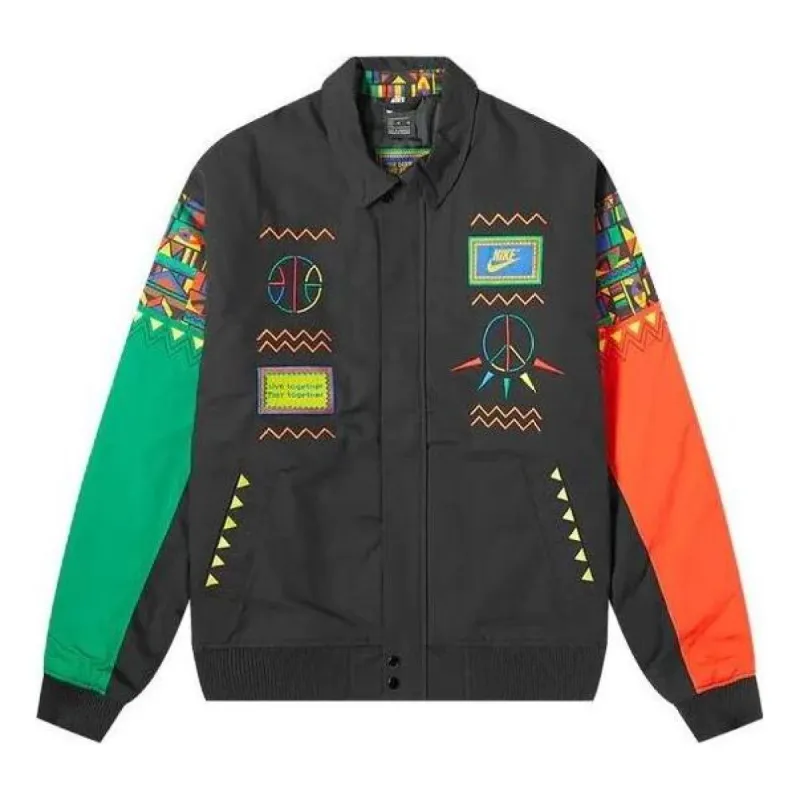 Nike Sportswear Reissue Woven Spike Lee Urban Jungle Jacket 'Black' CU4212-010 sold by KicksCrew