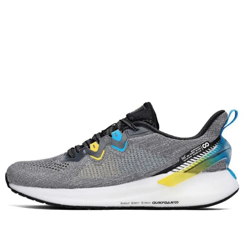 361  QU!K Energy Reversal Running Shoes 'Grey Yellow' 572022288-13 sold by KicksCrew