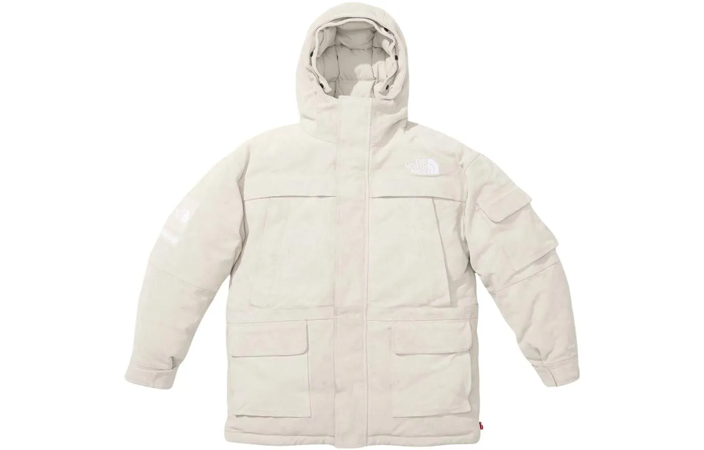 Supreme x THE NORTH FACE FW23 Week15 Suede 600-Fill Down Parka Jacket 'Beige' SUP-FW23-227 sold by KicksCrew product image thumbnail 3