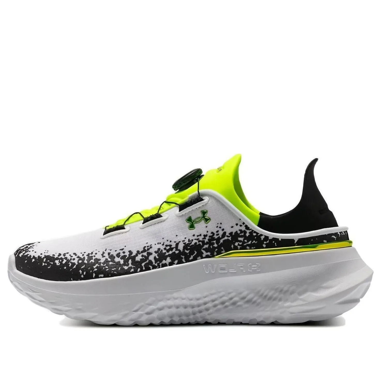 Under Armour SlipSpeed Mega 'White High Vis Yellow' 3028539-107 sold by KicksCrew