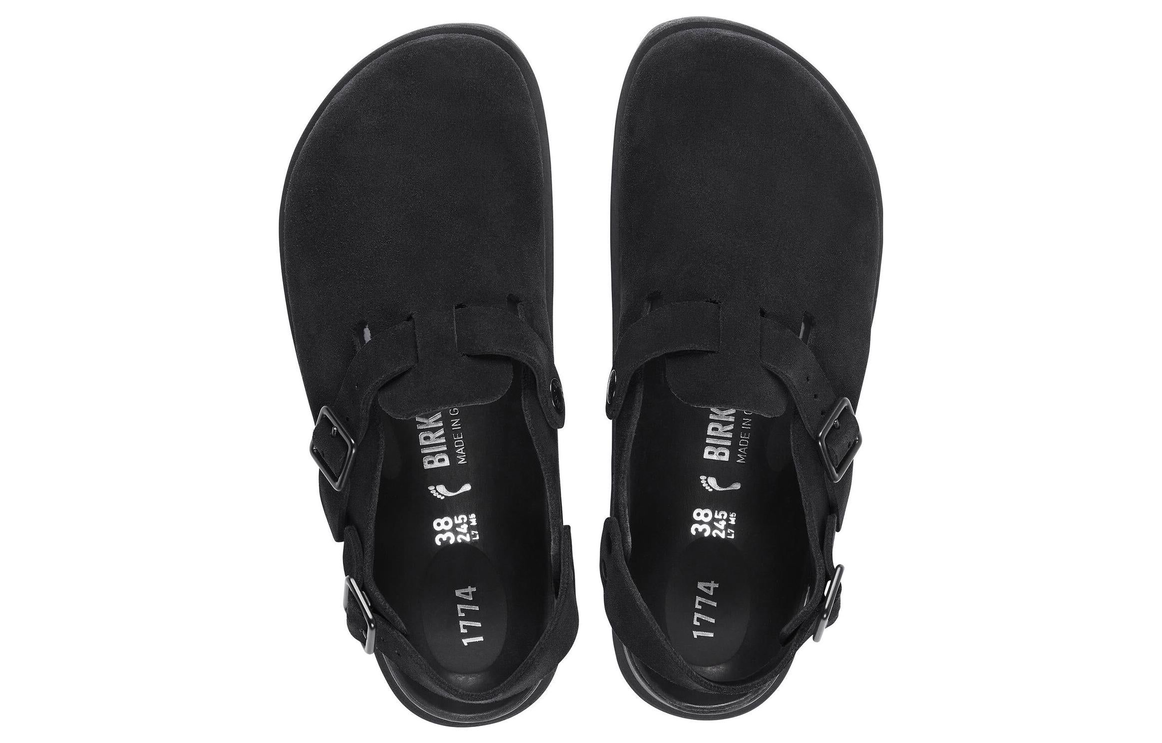 Birkenstock 1774 IV Tokio Suede Leather 'Black' 1025897 sold by KicksCrew product image thumbnail 4