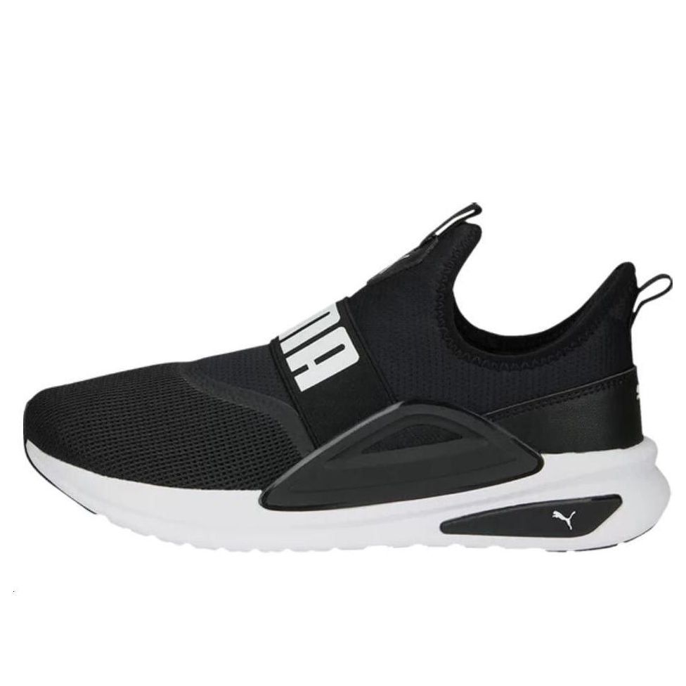 PUMA Softride Enzo Evo Slip-On 'Black White' 377875-01 sold by KicksCrew