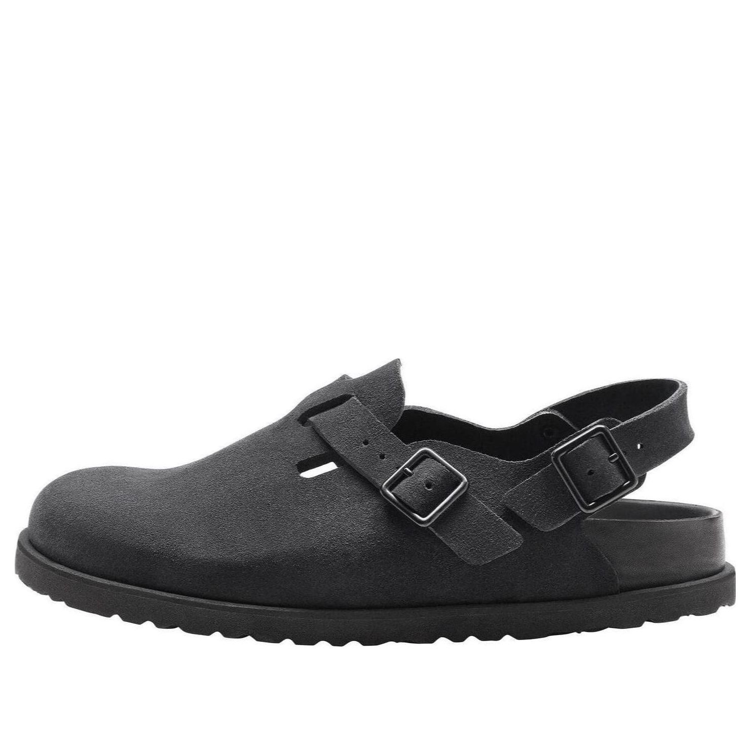 Birkenstock 1774 IV Tokio Suede Leather 'Black' 1025897 sold by KicksCrew