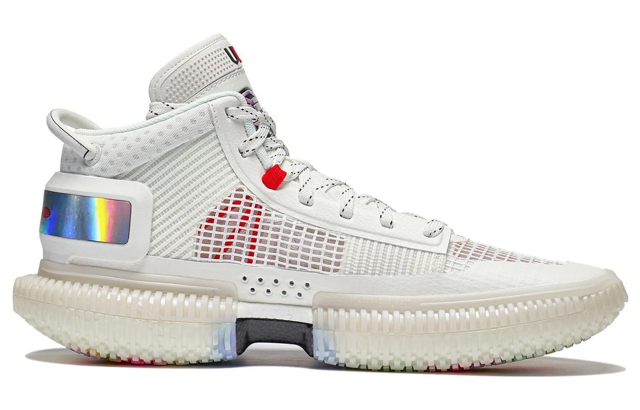 Li-Ning BadFive 3 Ultra Mid 'Cream White' ABFS011-2 sold by KicksCrew product image thumbnail 2