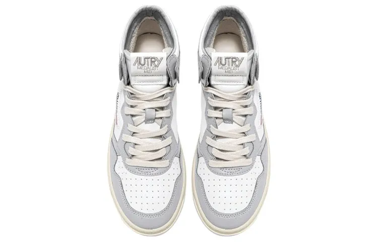 AUTRY Medalist Mid Bicolor 'White Grey' AUMM-WB10 sold by KicksCrew product image thumbnail 3