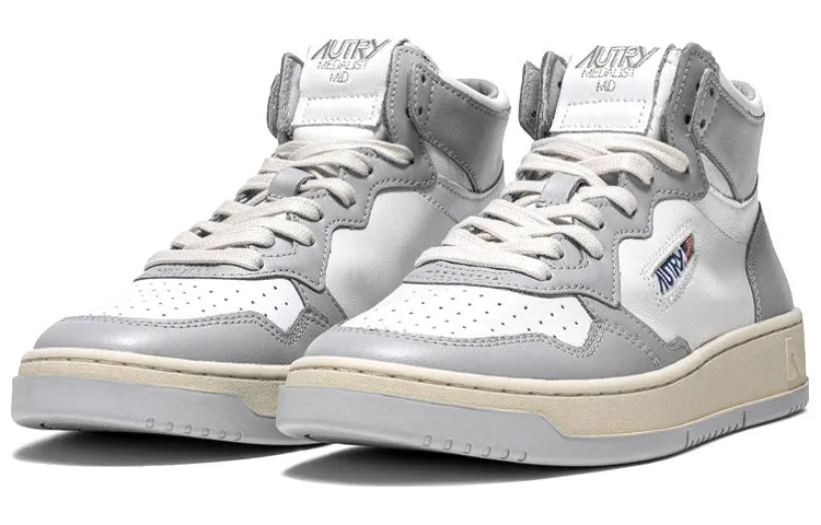 AUTRY Medalist Mid Bicolor 'White Grey' AUMM-WB10 sold by KicksCrew product image thumbnail 2