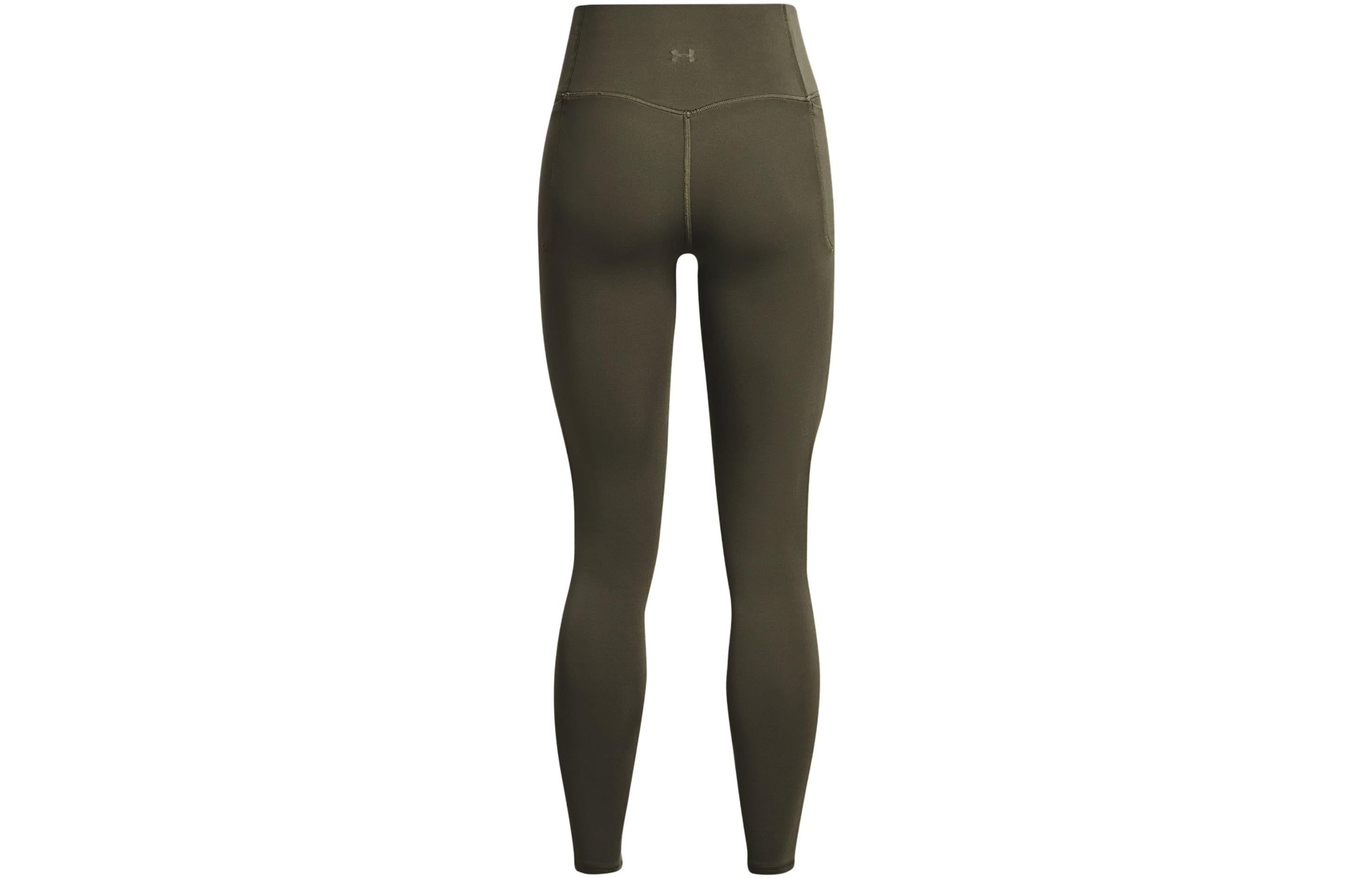 (WMNS) Under Armour Meridian Leggings 'Olive Green' 1382522-390 sold by KicksCrew product image thumbnail 2
