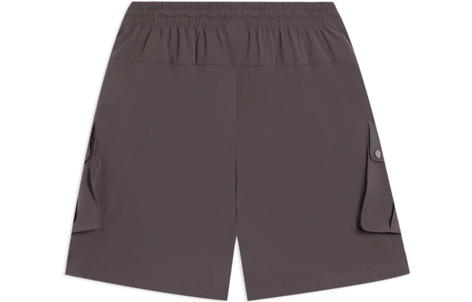 Li-Ning BadFive Graphic Pocket Shorts 'Taupe' AKSS603-3 sold by KicksCrew product image thumbnail 2