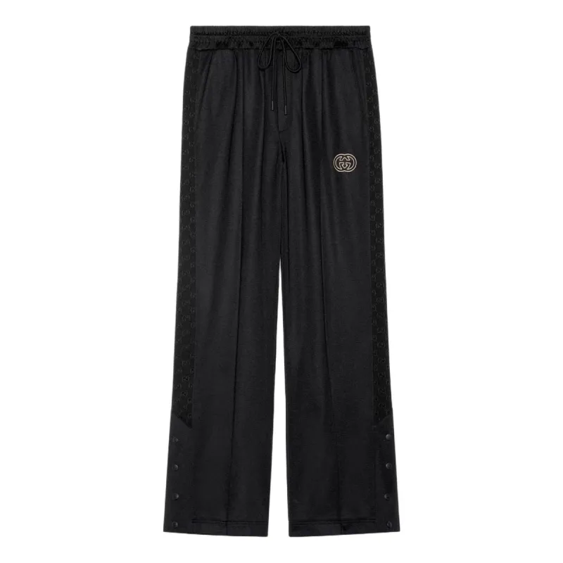 Gucci Technical Jersey Track Pant 'Black' 768619-XJF4A-1043 sold by KicksCrew