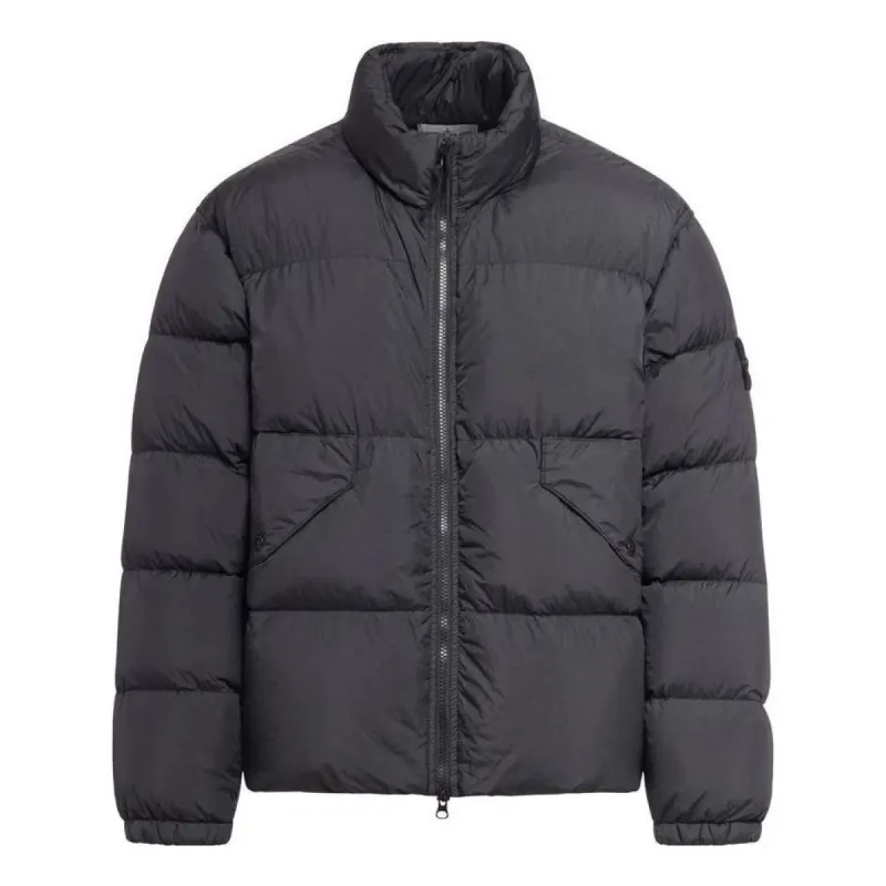 STONE ISLAND Puffer Down Jacket 'Black' 791540623-V0029 sold by KicksCrew