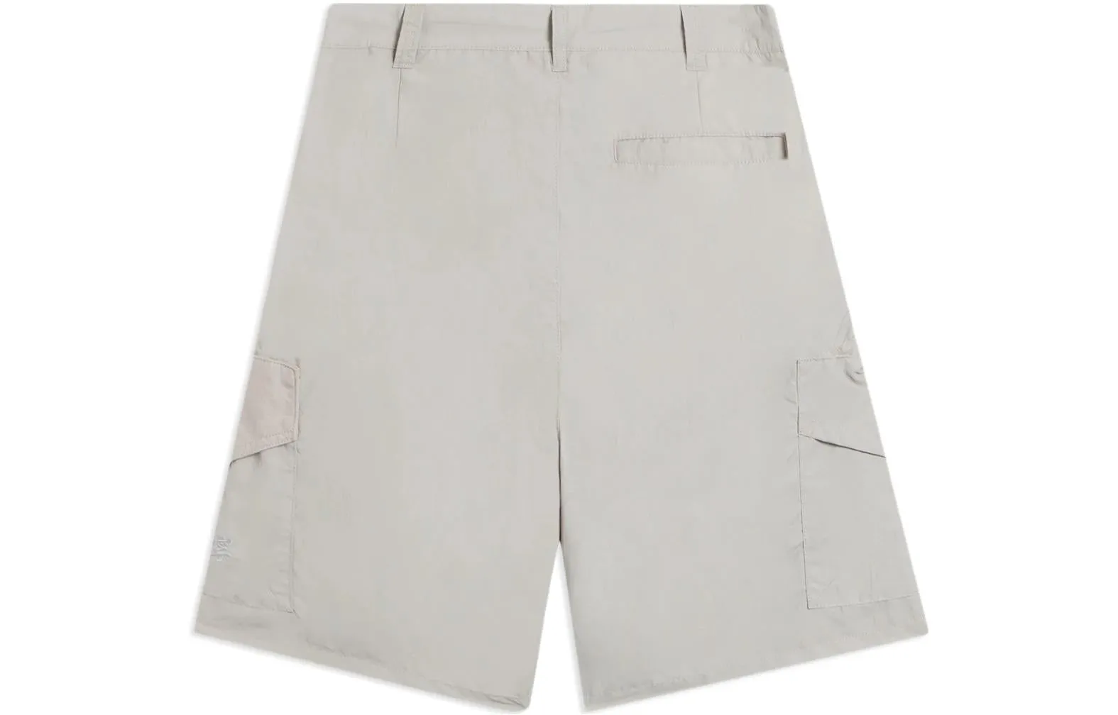 Li-Ning Embroidered Logo Shorts 'Grey' AKSS077-1 sold by KicksCrew product image thumbnail 2