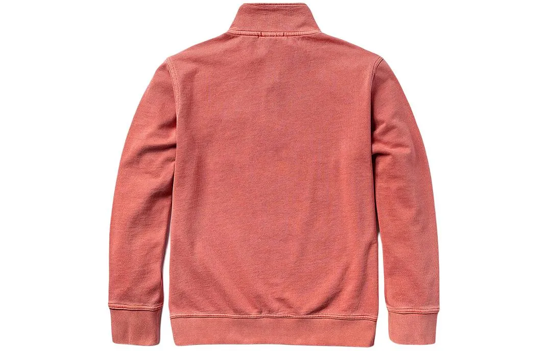 Timberland Garment Dye Quarter Zip Sweatshirt 'Hot Sauce' A42MF-EG6 sold by KicksCrew product image thumbnail 2