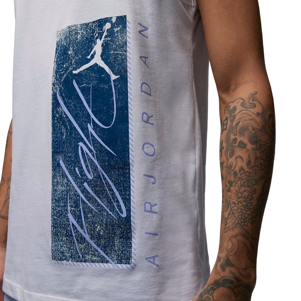 Air Jordan Essentials Graphic Tank 'White Blue' FJ2084-100 sold by KicksCrew product image thumbnail 4