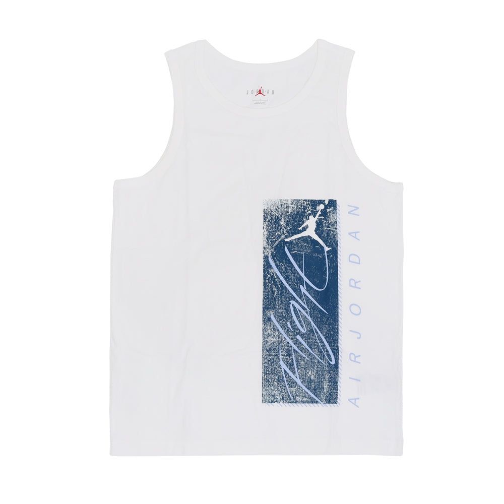 Air Jordan Essentials Graphic Tank 'White Blue' FJ2084-100 sold by KicksCrew product image thumbnail 2