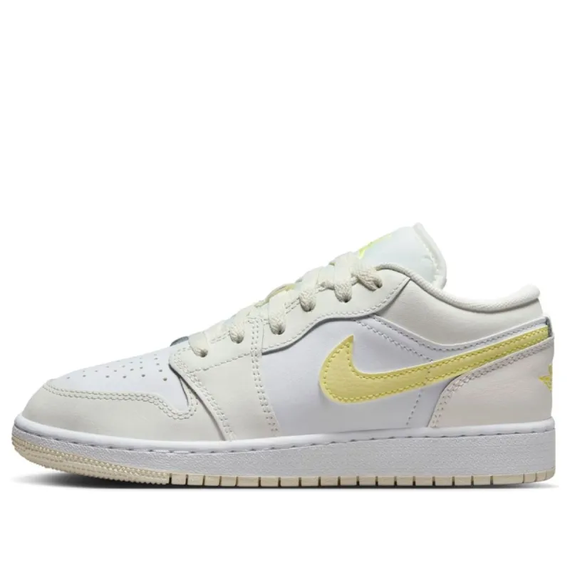 (GS) Air Jordan 1 Low 'Sail Light Laser Orange' FV8486-181 sold by KicksCrew