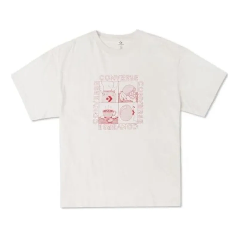 Converse Sensory Graphic T-Shirt 'White' 10024612-A03 sold by KicksCrew