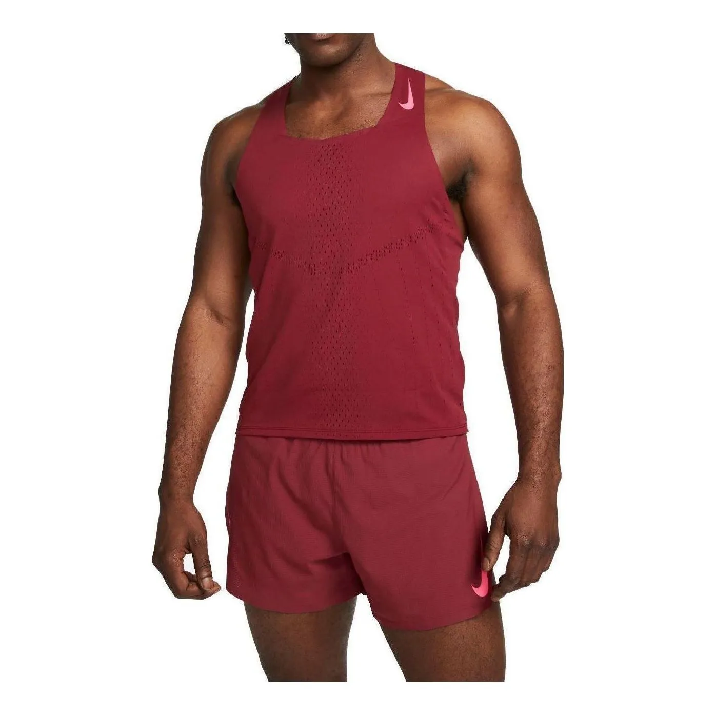 Nike Dri-FIT ADV AeroSwift Racing Singlet 'Burgundy' DM4624-677 sold by KicksCrew