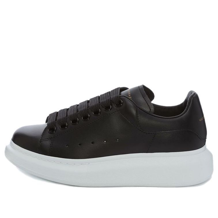(WMNS) Alexander McQueen Oversized Sneaker 'Black' 462214WHGP01000 sold by KicksCrew