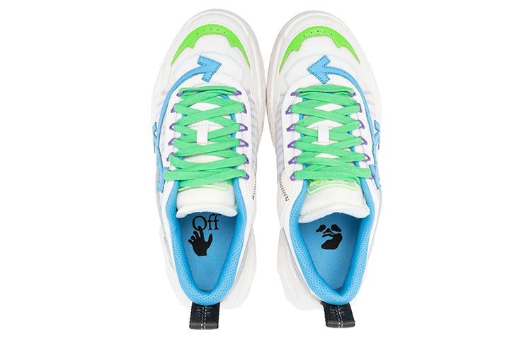 Off-White Odsy-1000 'White Green Blue' OMIA139F22FAB0010140 sold by KicksCrew product image thumbnail 3