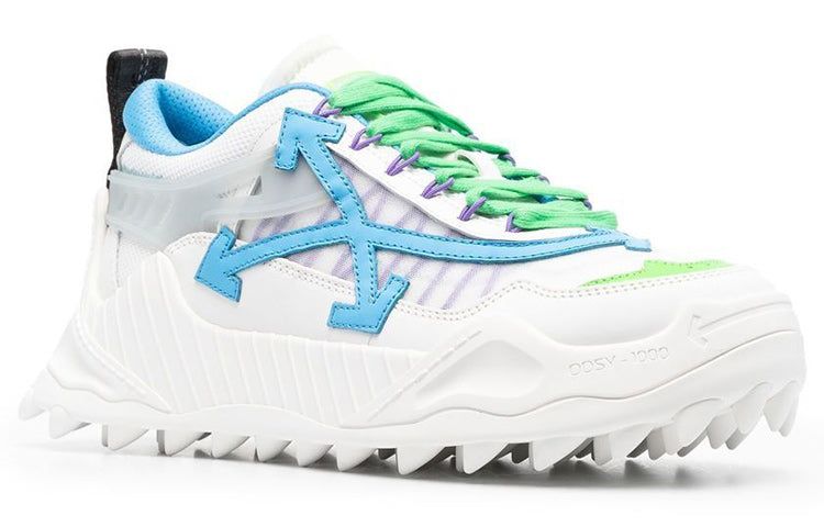 Off-White Odsy-1000 'White Green Blue' OMIA139F22FAB0010140 sold by KicksCrew product image thumbnail 2