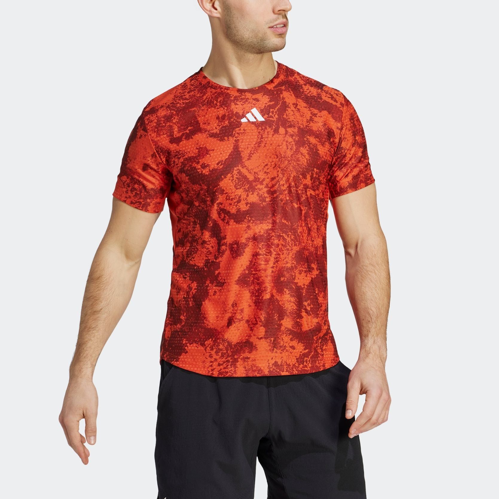 adidas Tennis Paris HEAT.RDY FreeLift Tee 'Preloved Red' IB4607 sold by KicksCrew product image thumbnail 2