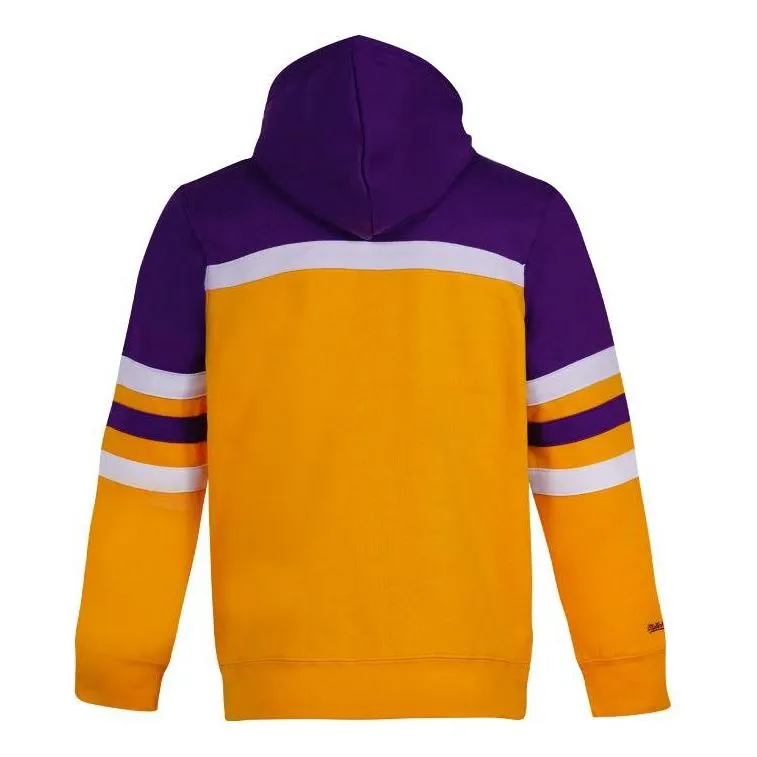 Mitchell & Ness x NBA Los Angeles Lakers Head Coach Hoodie 'Yellow Purple' FPHDSC19029-LALGDPR sold by KicksCrew product image thumbnail 2