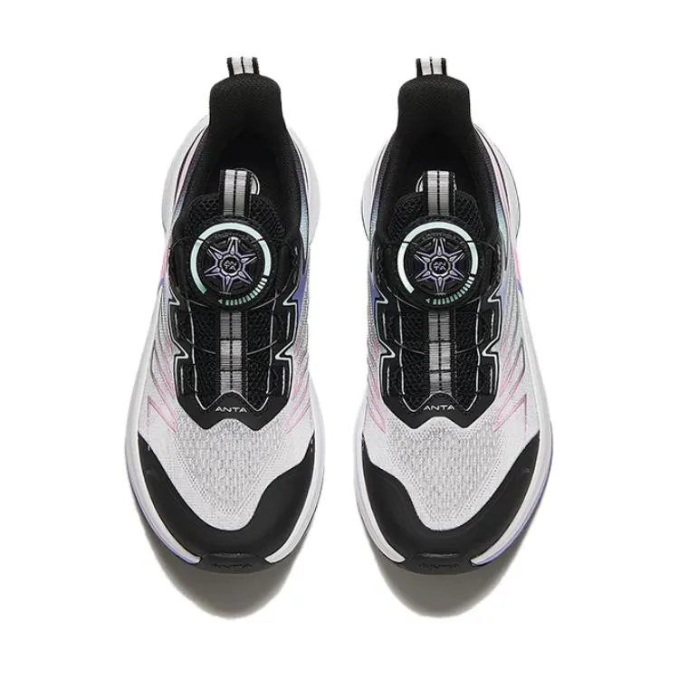 (GS) ANTA Running Series Sneakers 'Black Purple Grey' 322425511-4 sold by KicksCrew product image thumbnail 3