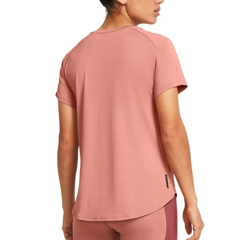(WMNS) Under Armour Vanish Elite Vent T-shirt 'Pink' 1383638-696 sold by KicksCrew product image thumbnail 4