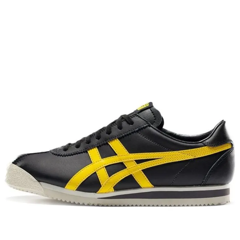 Onitsuka Tiger Corsair Sneakers 'Black Tai Chi Yellow' D713L-9004 sold by KicksCrew