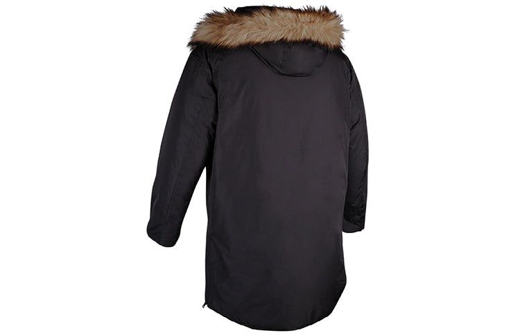 New Balance Casual Mid-Length Down Jacket 'Black Brown' NP848011-BK sold by KicksCrew product image thumbnail 2