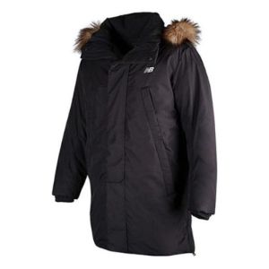 New Balance Casual Mid-Length Down Jacket 'Black Brown' NP848011-BK sold by KicksCrew