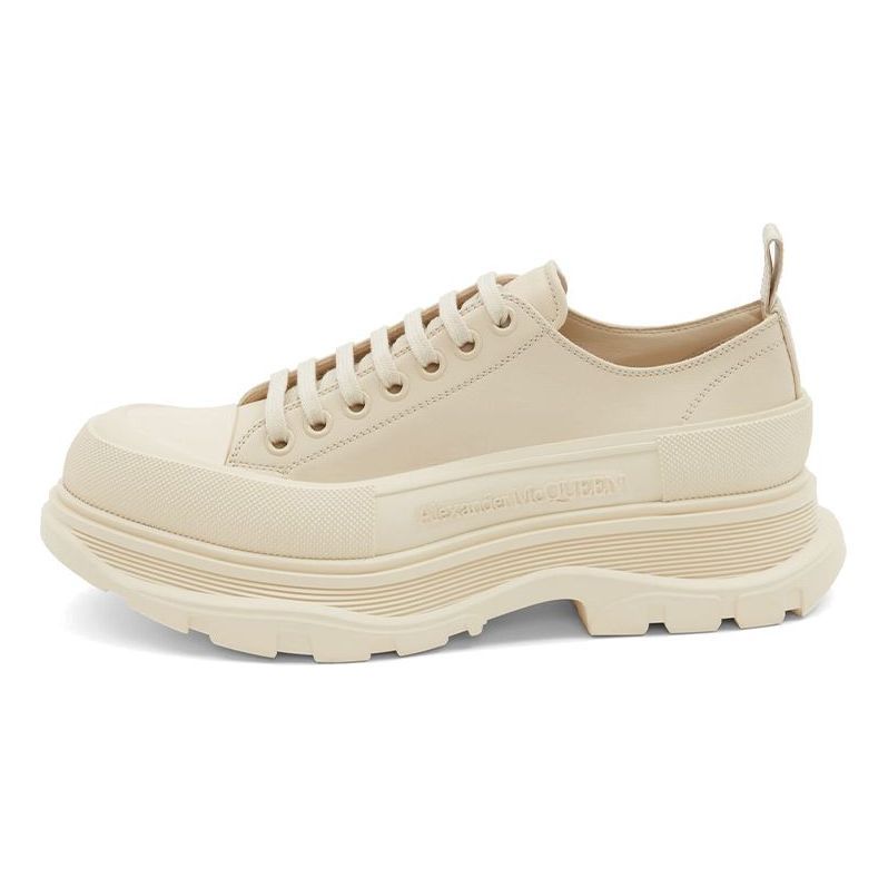 Alexander McQueen Tread Slick Low Lace Up 'Beige' 627225WIAG65593 sold by KicksCrew