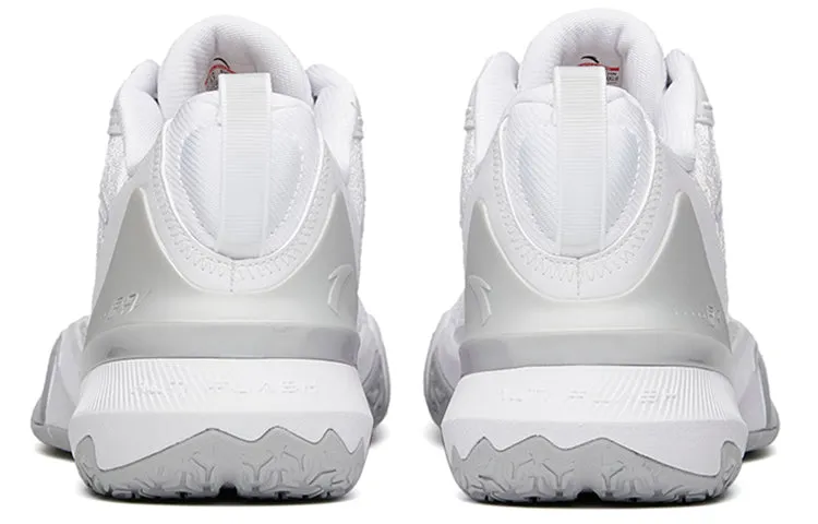 ANTA Quick Battle 5 Low 'White Silver Grey' 112141605-10 sold by KicksCrew product image thumbnail 4