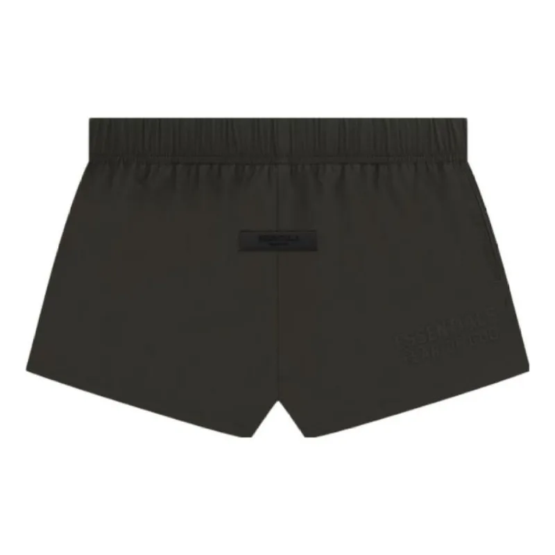 (WMNS) Fear of God Essentials Drop2 SS23 Running Nylon Short 'Off Black' FOG-SS23-265 sold by KicksCrew