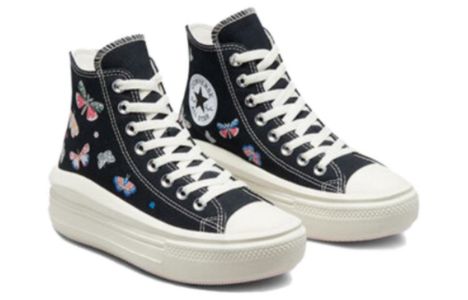 (WMNS) Converse Chuck Taylor All Star Move Platform High 'Butterfly Wings' A05994C sold by KicksCrew