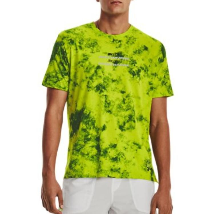 Under Armour Run Anywhere T-Shirt 'Green' 1376500-324 sold by KicksCrew product image thumbnail 5