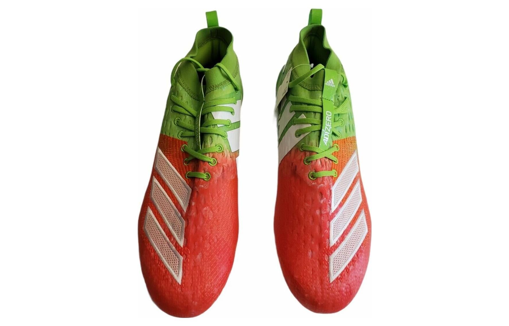 adidas Adizero 8.0 Football Cleats 'Green Red' F35081 sold by KicksCrew product image thumbnail 2