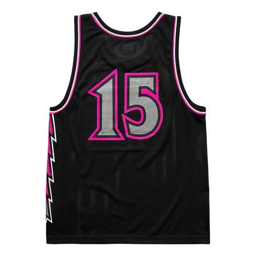 Supreme Bolt Basketball Jersey 'Black Grey Pink' SUP-SS18-428 sold by KicksCrew product image thumbnail 2