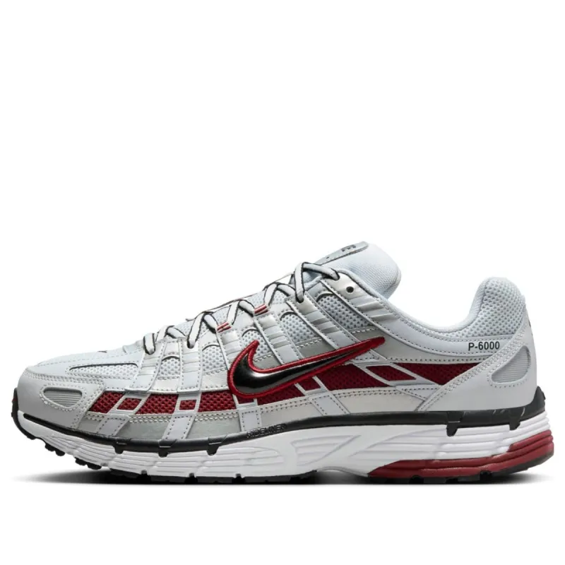 Nike P-6000 'Pure Platinum Dark Red' CD6404-020 sold by KicksCrew