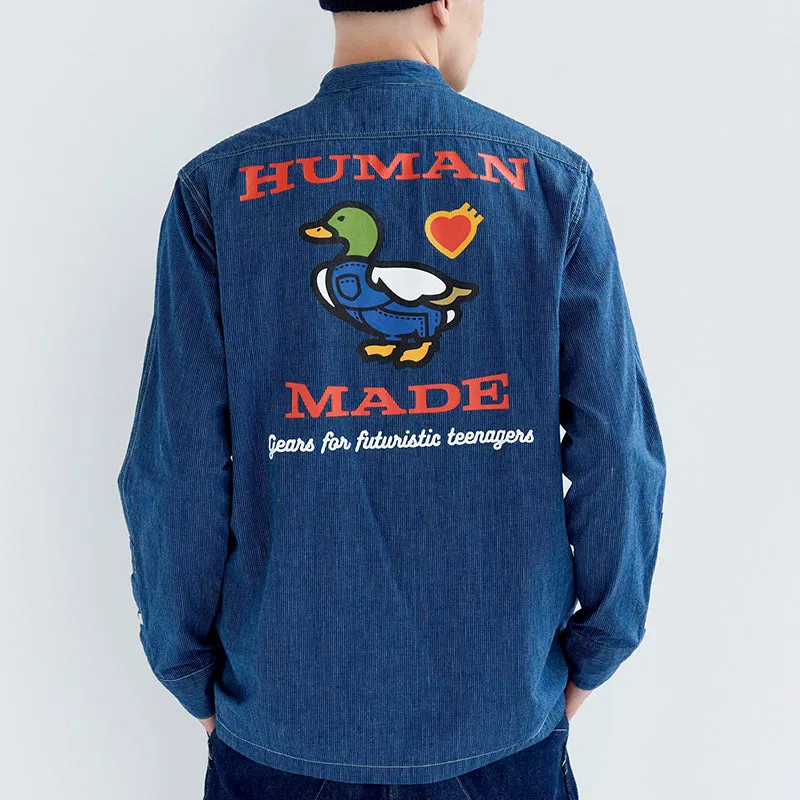 HUMAN MADE Denim Coverall Jacket 'Indigo' HM26SH007 sold by KicksCrew product image thumbnail 4