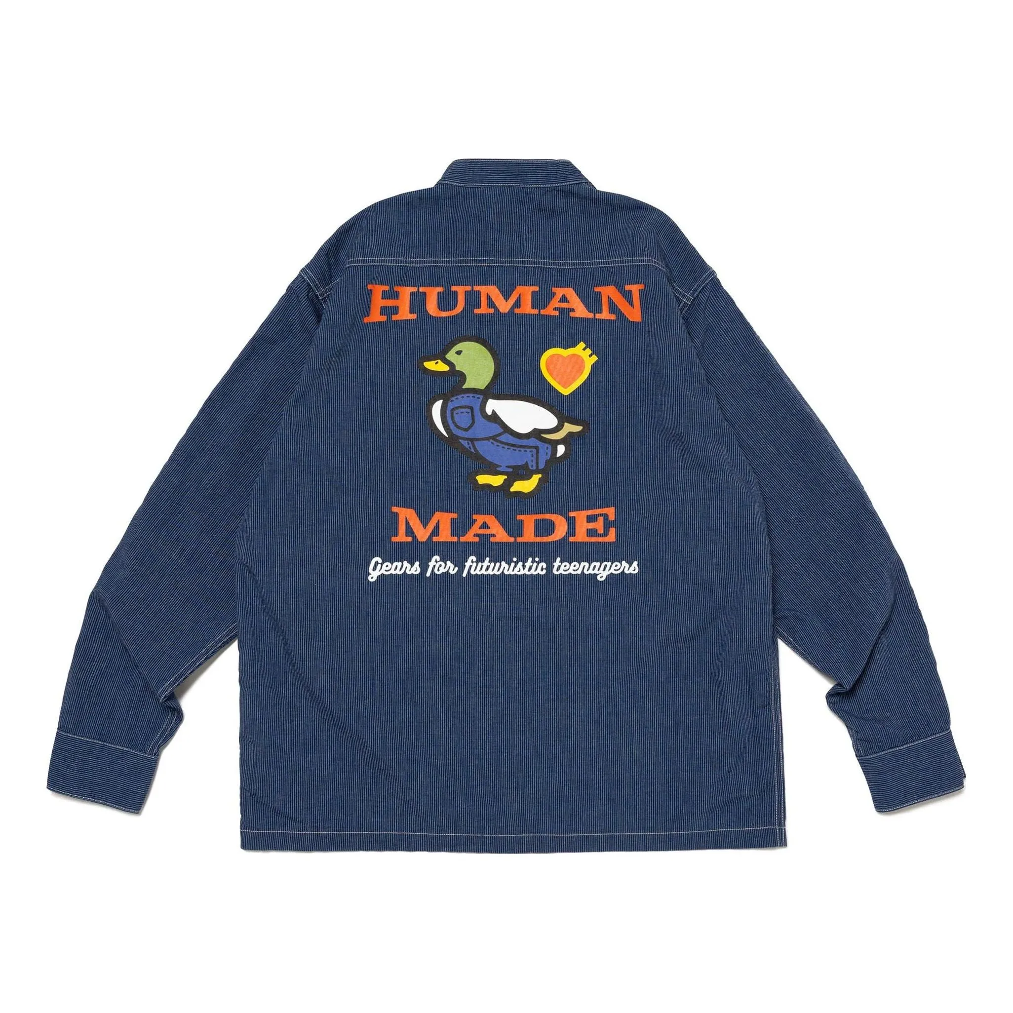 HUMAN MADE Denim Coverall Jacket 'Indigo' HM26SH007 sold by KicksCrew product image thumbnail 2