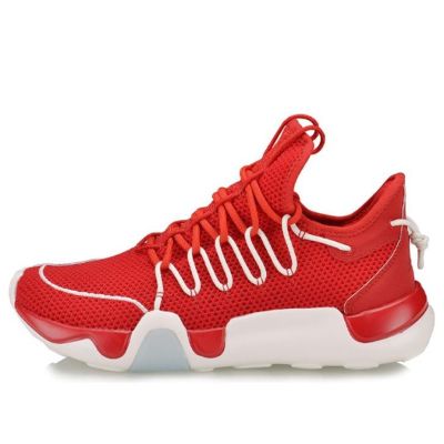 Li-Ning Power Lifestyle 'Red White' AGBQ015-3 sold by KicksCrew