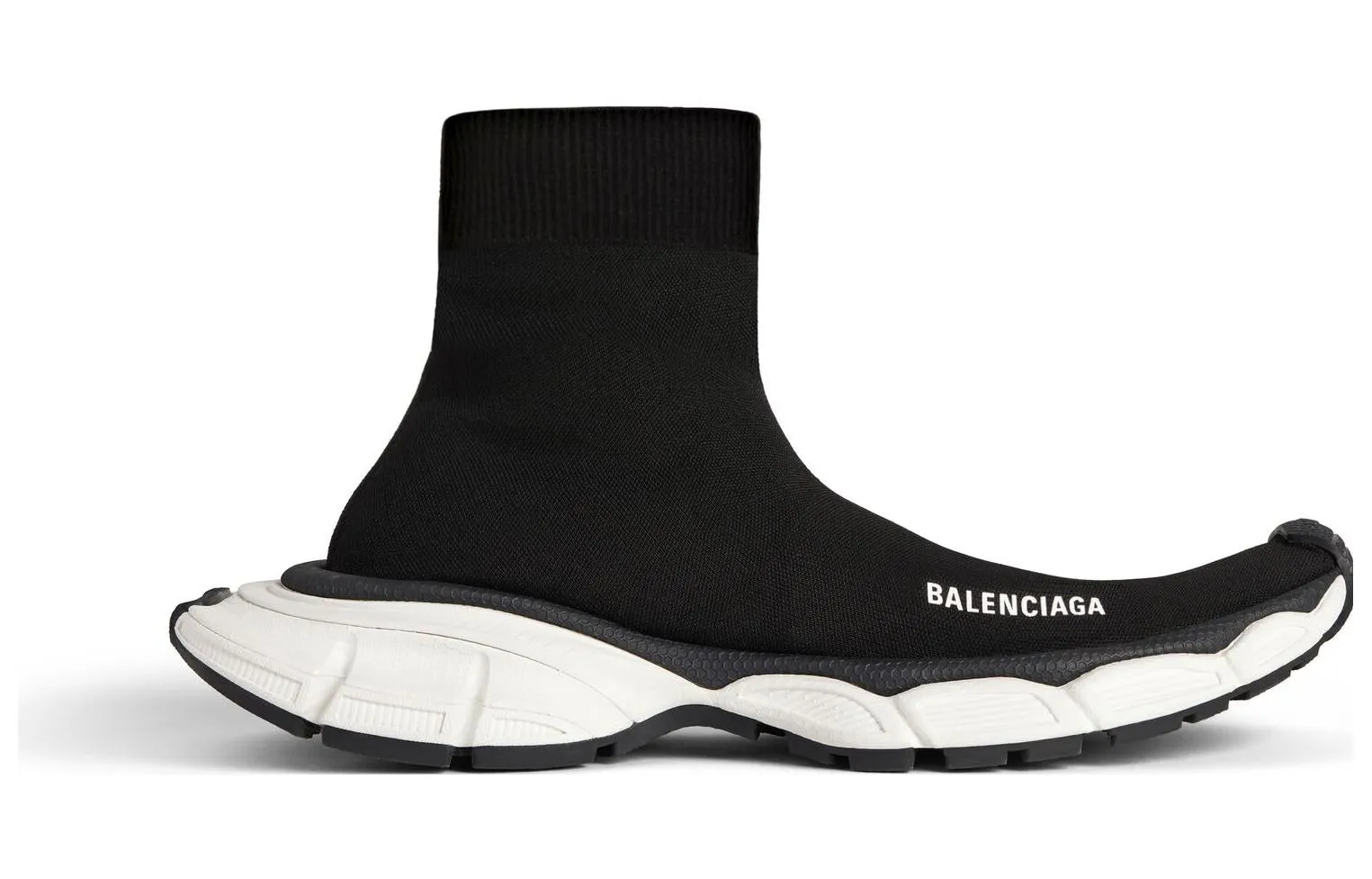 Balenciaga 3XL Sock Sneakers 'Black Recycled Knit' 758483W2DG11090 sold by KicksCrew product image thumbnail 2