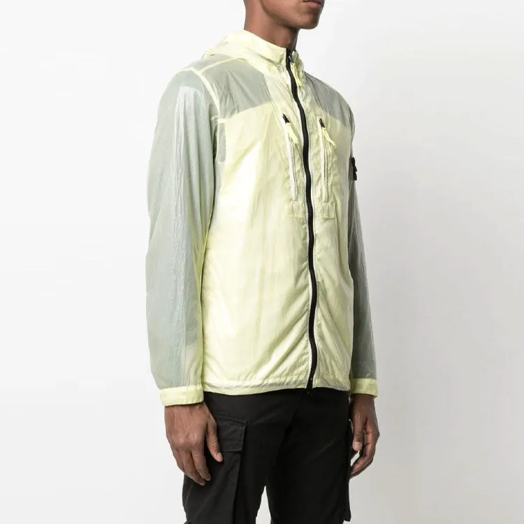 STONE ISLAND Packable Hooded Field Jacket 'Lemon' 741543034-V0031 sold by KicksCrew product image thumbnail 2