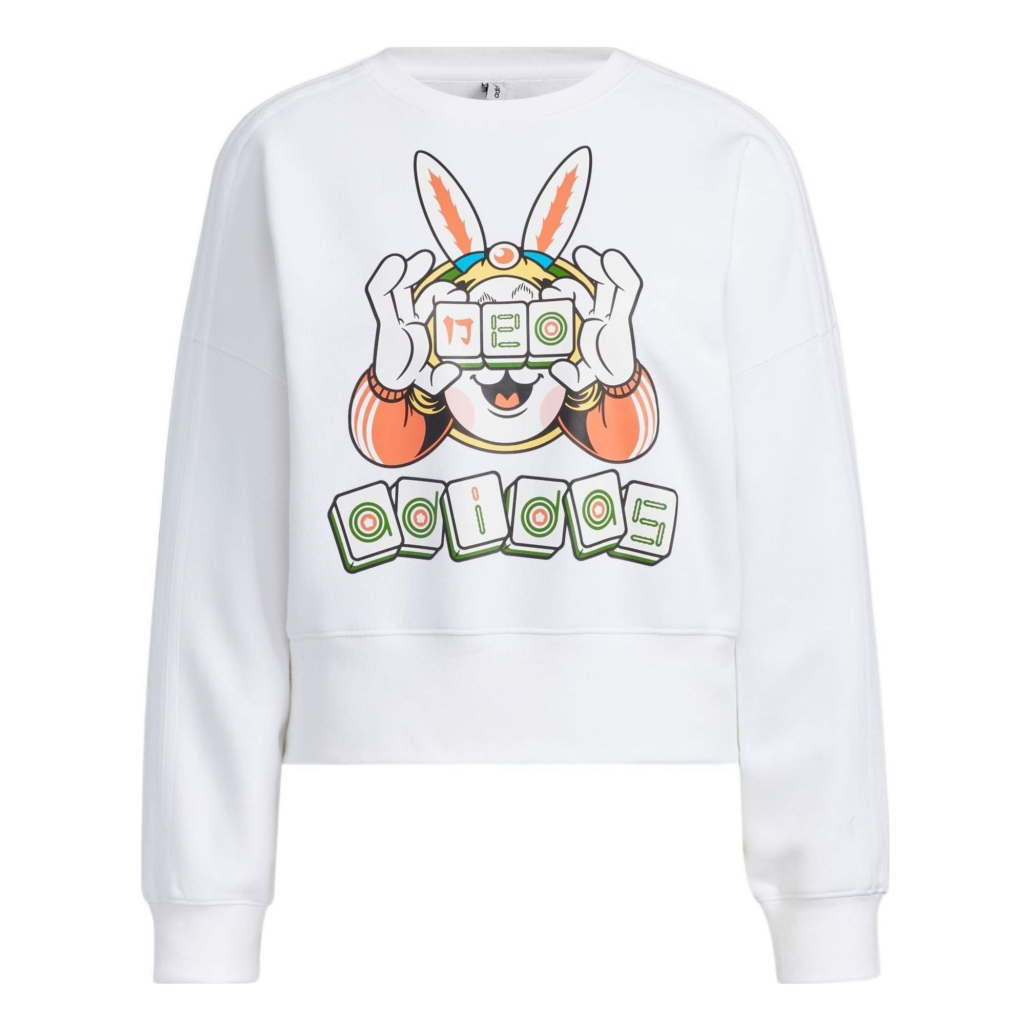 (WMNS) adidas Neo CNY Sweatshirt 'White' IB0391 sold by KicksCrew