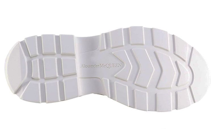 Alexander McQueen High Top Skate Sneakers 'White Black' 682421W4RQ29356 sold by KicksCrew product image thumbnail 4