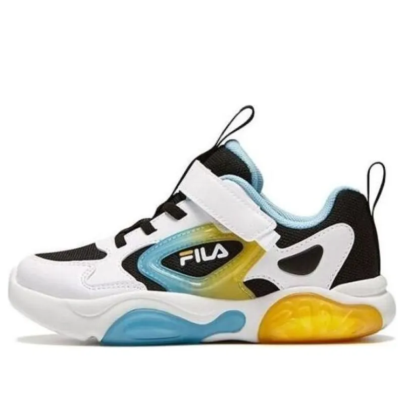(PS) FILA Athletic Training Sneakers 'White Black Blue' K14B341604FBW sold by KicksCrew