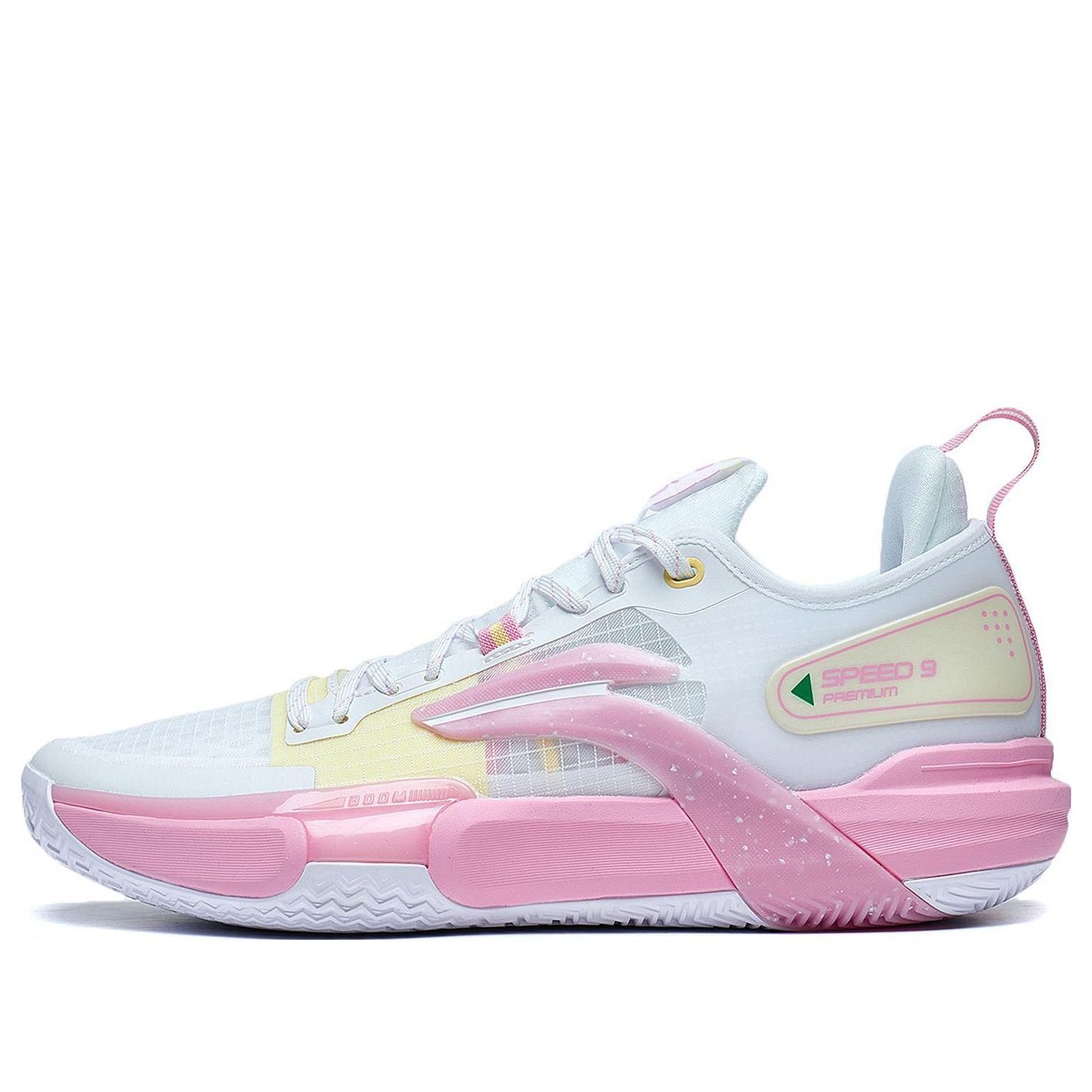 Li-Ning Speed 9 'White Pink' ABAT023-1 sold by KicksCrew