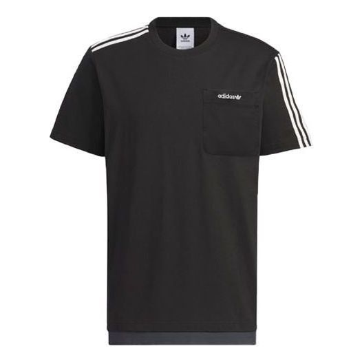 Adidas Adicolor Short Sleeve T-Shirt 'Black' IU4812 sold by KicksCrew