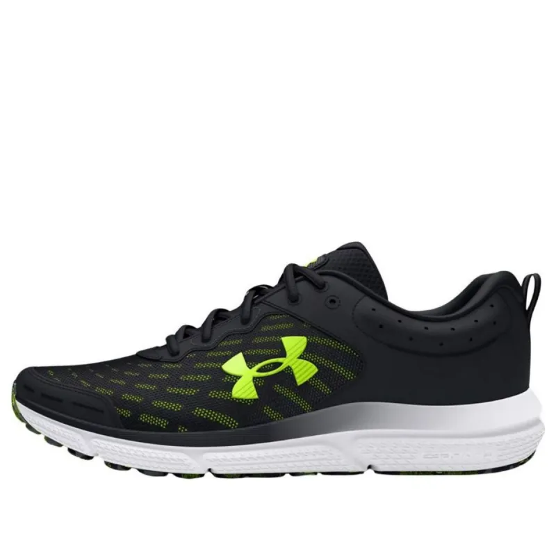 Under Armour Charged Assert 10 'Black High Vis Yellow' 3026175-007 sold by KicksCrew